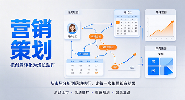 色达县营销策划